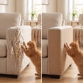 thumbnail image 5 of Cat Scratching Board Large Wall Mounted 100x40cm Polyester Tough No-Debris & Self-Adhesive Climbing for Indoor Cats Scratching Stretching Furniture Protection Cat Toy by MPOISVA, 5 of 7
