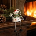 thumbnail image 6 of Christmas Iron Ornament Set,Sturdy Metal Hanging Decor for Tree Wreath Window or Fireplace,Hand-Painted Festive Pendants for Holiday, 6 of 7