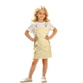 thumbnail image 2 of Toddler Baby Girls Sleeveless Square Neck Gingham Check Pinafore A-Line Mini Dress for Summer School Campus Casual Wear 4-5 Years, 2 of 7