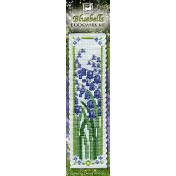 Bluebells Bookmark - Cross Stitch Kit