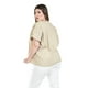 thumbnail image 3 of Blusa de lino con botones Roman Fashion / Tallas Extras, 0320 (Beige) beige 42, 3 of 6