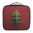 thumbnail image 3 of Makeup Train Case with Adjustable Dividers,Cosmetic Bag Portable Portability Bag Case Gifts Origami Tree, 3 of 8