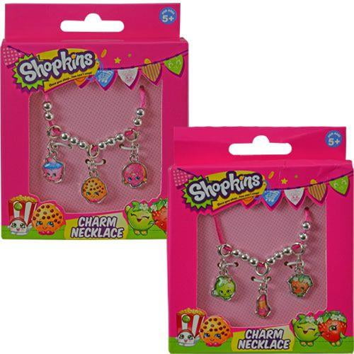 SHOPKINS APPLE BLOSSOM SILVER PLATED  NECKLACE 18 INCH BIRTHDAY  GIFT BOX PARTY 