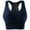 Blue, variant on Women Bra Sale Workout Tank Tops for Women Built in Bras Padded Racerback Athletic Yoga Camisole