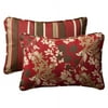 Pillow Perfect Inc. 387123 Montifleuri|Monserrat Reversible Oversized Rectangle Throw Pillow (Set of 2)