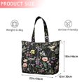 thumbnail image 4 of Pioneer Flower Floral Print Pattern Travel Tote Bags for Women Carry On,Large Weekender Bags for Women Travel,Multi Functional Duffle Bag for Work,Shopping,Sports, 4 of 5