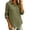 Army Green, variant on AKOEE Cotton Button Down Shirts for Women Long Sleeve Dressy Casual Lapel Blouses Plus Size Curved Hem Fall Tops (2XL, Light Blue)