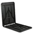 thumbnail image 3 of ZENY 6ft Metal Frame HDPE Folding Portable Camping Table, Black, 3 of 10