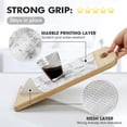 thumbnail image 5 of Revestimiento para cajones y estantes para gabinetes de cocina, no adhesivo, papel para estantes antideslizante, agarre fuerte y grueso, revestimiento impermeable para estantes, fácil de limpiar para, 5 of 5