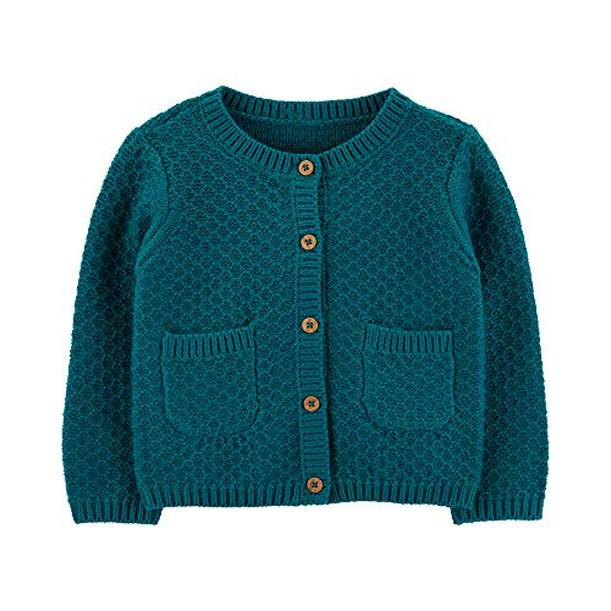 Baby Girl Cardigan Blue 24 Months Walmart