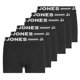 thumbnail image 1 of JACK&JONES Calzoncillos bóxer de niño, lote de 6 - SENSE TRUNKS, algodón elástico, logo en la cintura Negro 140, 1 of 3