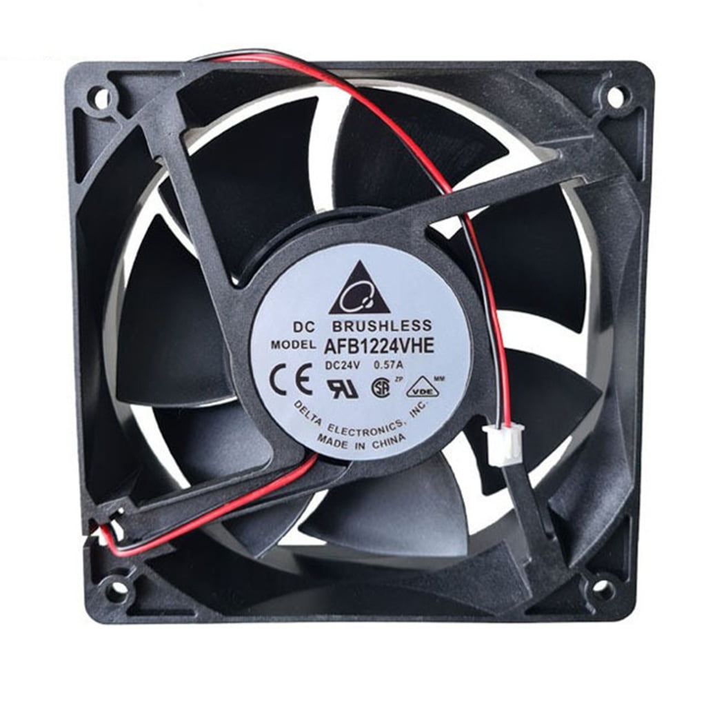 ZPAQI 2-Wire Inverter Cooling Fan 12CM 12038 Fan 120x120mm DC24V 4000rpm  for Delta