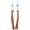 A Brown, variant on Bohemian Fringe Leather Earrrings Handmade Tassel Earrings with Turquoise Long Western Statement Dangel Earrings Vintage Long Turquoise Leather Tassel Earrings for Women Jewelry