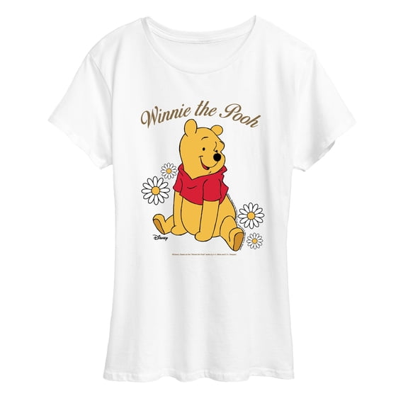 Disney - Pooh Sits - Women's Short Sleeve Graphic T-Shirt