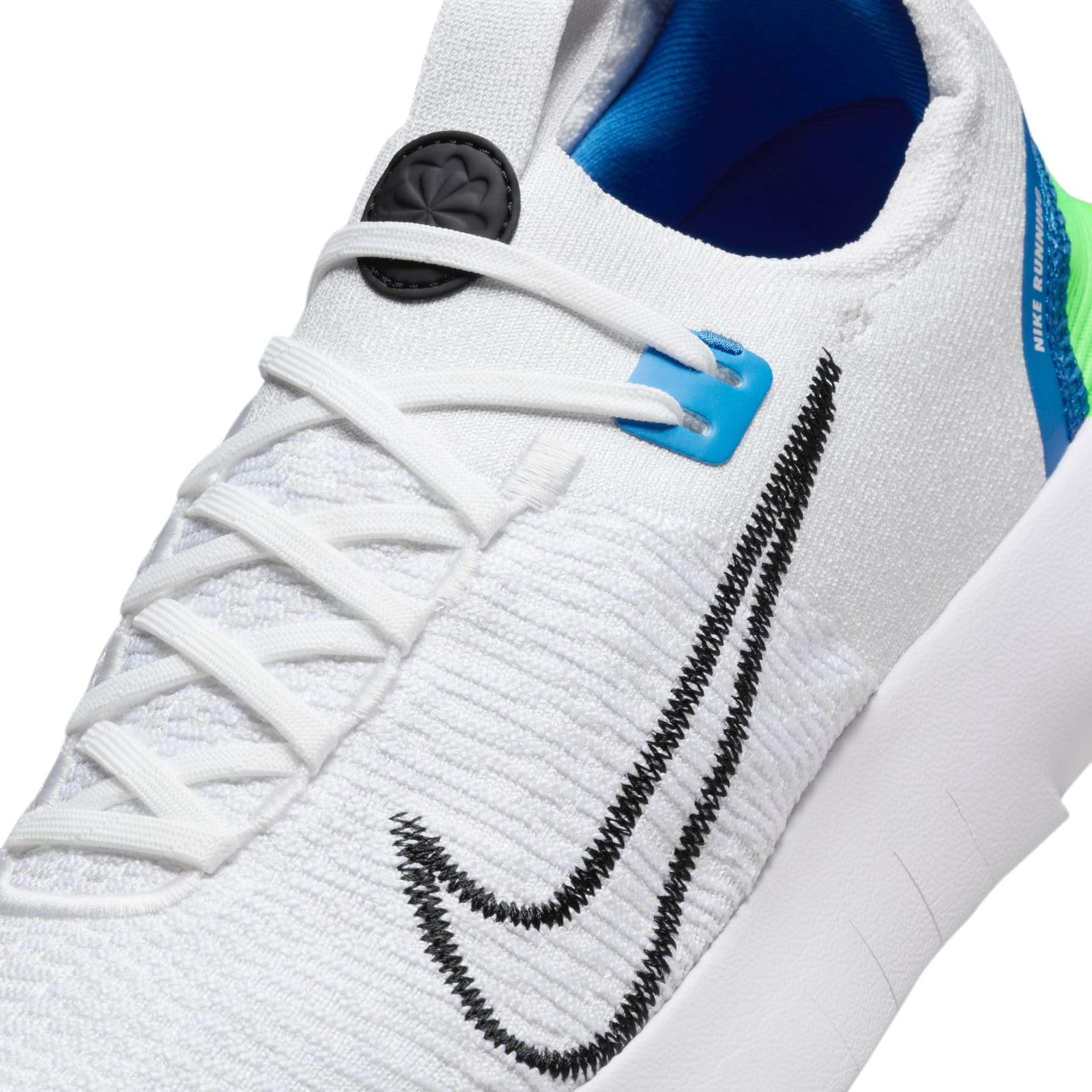 Nike Free RN FK Next Nature Mens Running Trainers FB1276 Sneakers Shoes UK 9 US 10 EU 44, White Black Platinum Tint 104