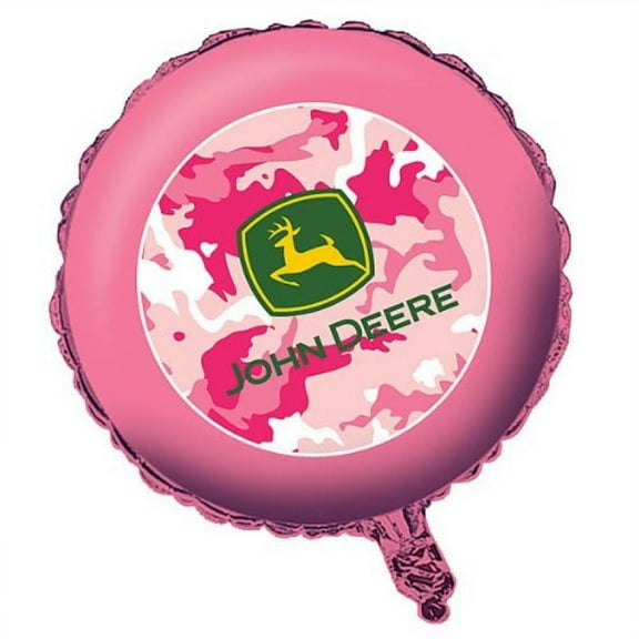 BLN MET 10/1 18" J/DEERE PINK