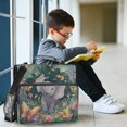 thumbnail image 6 of Water-Resistant 3-Ring Binder Organizer with Multiple Pockets Zipper Binder Bag for Office Cute Elephant, 6 of 8