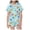 p-39Navy78, variant on CAIVO Pajama Sets Children Christmas Print Lapel Short Sleeve Button Down Shirt With Shorts 2 Piece Loungewear