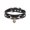 Black-M, variant on Shimmering Heart Pendant Pet Collar Neck Accessory With Crystals Charm Necklace For Small To Mediums Dog Cats Party Wear