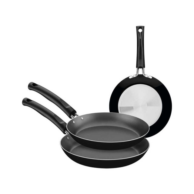 Juego de Sartenes Tramontina Chelsea Negro