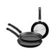thumbnail image 1 of Juego de Sartenes Tramontina Chelsea Negro, 1 of 5