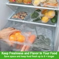 thumbnail image 5 of Vacuum Sealer Bags, Food Vac Bags for Storage, Vacuum Sealer Bags, Heavy Duty, Vac Seal storage ,Meal Prep or Sous Vide 100 Quart 8" x 12" and 50 Quart 6" x 10", 5 of 7
