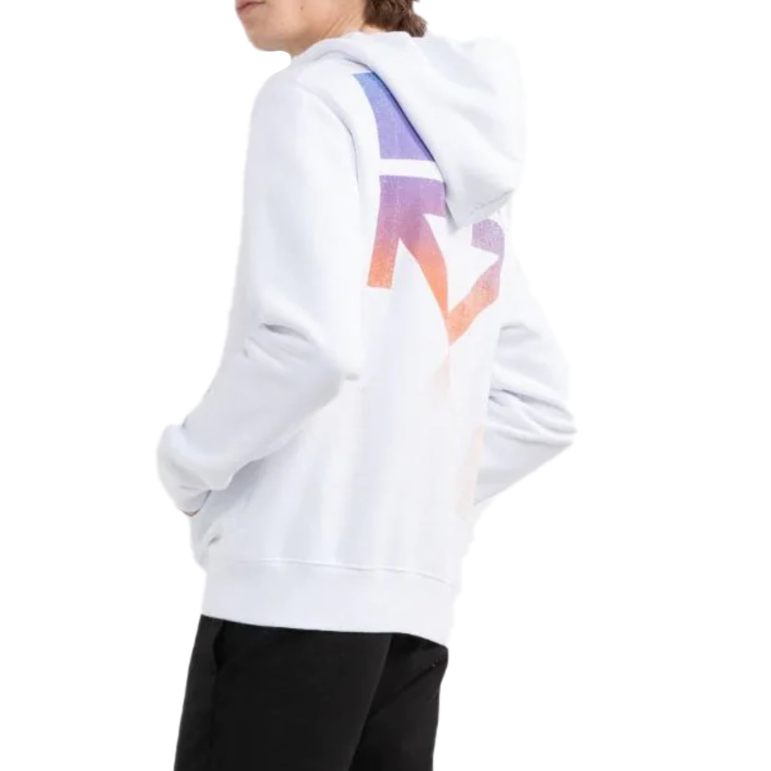 OFF-WHITE BROKEN FENCE OVER HOODIE XL 白 OFF-WHITE BROKEN FENCE OVER HOODIE XL 白