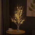 thumbnail image 5 of 2X ÁRbol de Mesa, ÁRbol con Luces LED, Luces Blancas CáLidas para ÁRboles PequeñOs, Temporizador Alimentado por BateríA, ÁRbol Iluminado, 5 of 5
