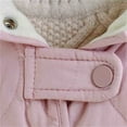 thumbnail image 6 of REDARER Girls Coat, Winter Thickened Warm Jacket for Baby Toddler Kids, Windproof Soft Outerwear for Cold Weather,Size:0-3 Months, 6 of 8