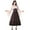 Brown-1, variant on Youyipin Womens Dresses Colorful House Women Wicked Witch Costume, Purple Long Sorceress Classic Summer Dresses For Women