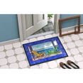 thumbnail image 2 of Adirondack Chairs Blue Doormat 18x27 Blue, 2 of 4