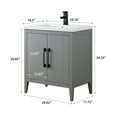thumbnail image 6 of Vanity Art 30” Single Sink Bathroom Vanity Cabinet with Ceramic Countertop, 6 of 9