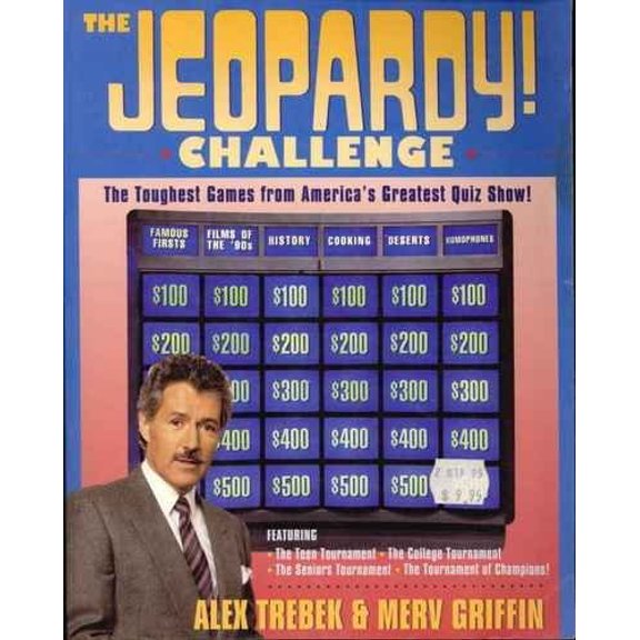 Pre-Owned The Jeopardy! Challenge : The Toughest Games from America's Greatest Quiz Show! Featuring Teen... (Paperback)