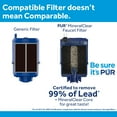 PUR GENUINE MineralClear Faucet Water Replacement Filter, RF99991, 1