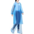 thumbnail image 2 of Hvyesh Disposable Rain Suit, Full Body Poncho with Hood and Rain Pants, 2 of 5