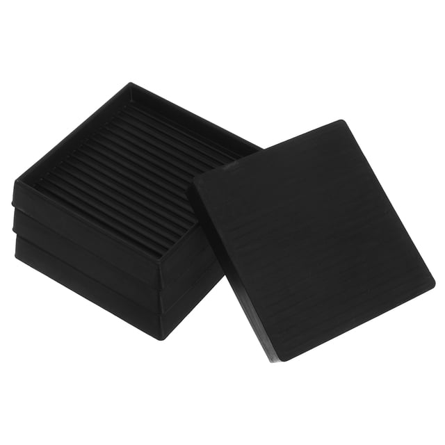 unbranded 4Ud Protectores De Para Muebles Negro Antideslizantes Para Sofá Y