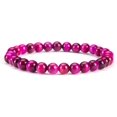 thumbnail image 1 of GHSDFBB | Small, Medium, Large Sizes | Gemstone Beaded Stretch Bracelet | 6mm Round Beads, 1 of 6