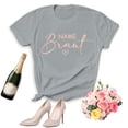 thumbnail image 4 of Crew Neck T Shirts For Women Letter Print Fashion Short Sleeve Tee And Outfits Dressy Casual Women Tops, 4 of 4