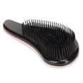 thumbnail image 1 of Brosse démêlante massante pour cheveux bouclés et lisses, dégradé rose et blanc, 1 of 4