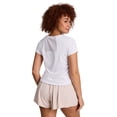 thumbnail image 3 of Reebok Women's Swift Sleevless Tee with Ruched Sides, 3 of 6