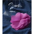 thumbnail image 2 of Camiseta sin mangas Aeropostale con mangas onduladas para mujer Color sólido azul XS, 2 of 2