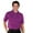 Bordeaux, variant on Monterey Club Men's Micro Spade Texture Solid Golf Polo Shirt #1073