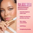 thumbnail image 6 of Revlon Glimmer Brightening Liquid Concealer, Buildable Coverage, 135, 0.3 fl oz, 6 of 11