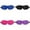 Z-6-Blue*1+Black*1+Hot Pink*1+Purple*1, variant on Xeede Soft Sleep Mask, Cotton Sleep Eye Mask, Blocking Light Travel Blindfold, Comfortable Soft Night Eye Cover, Travel/Nap Eye Mask, Warm Eye Compress Mask, Sleep Mask for Men Women