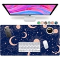thumbnail image 1 of Large Mouse Pad, Desk Mat, Keyboard Pad, Desktop Home Office School Essentials College Cute Decor Big Extended Laptop Protector Computer Accessories Pretty Mousepad Women Girls XL, 1 of 6