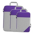 thumbnail image 1 of 3 Pack Compression Packing Cubes, Luggage Organizer Bags, Travel Organizer Cubes, 1 of 8