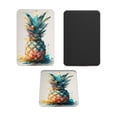 thumbnail image 2 of Watercolor Pineapple Art Acrylic Fridge Magnets Decorative Refrigerator Magnets for Kitchen Office Whiteboard Locker, 2 of 8