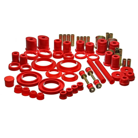 Energy Suspension 99-04 Ford Mustang Red Hyper-flex Master Bushing Set - 4.18121R