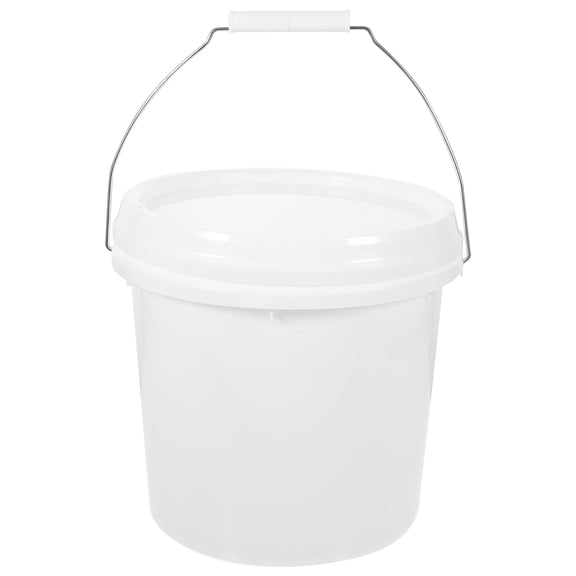 PBPBOX Reusable Plastic Paint Bucket with Lid Compact Easy to Clean Surface