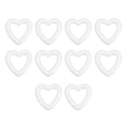 thumbnail image 1 of EeaseMX 24 piezas de corazón hueco de amor, adorno artesanal para San Valentín (corazón hueco de 10,8 cm), 1 of 7